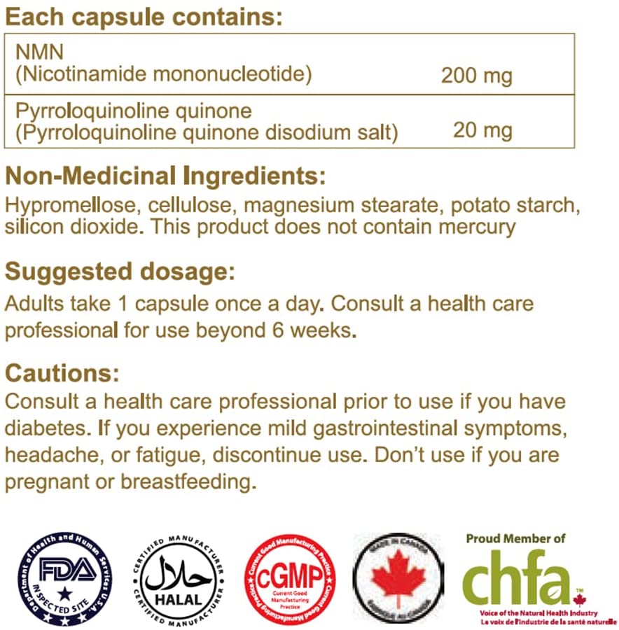 NMN ingredients