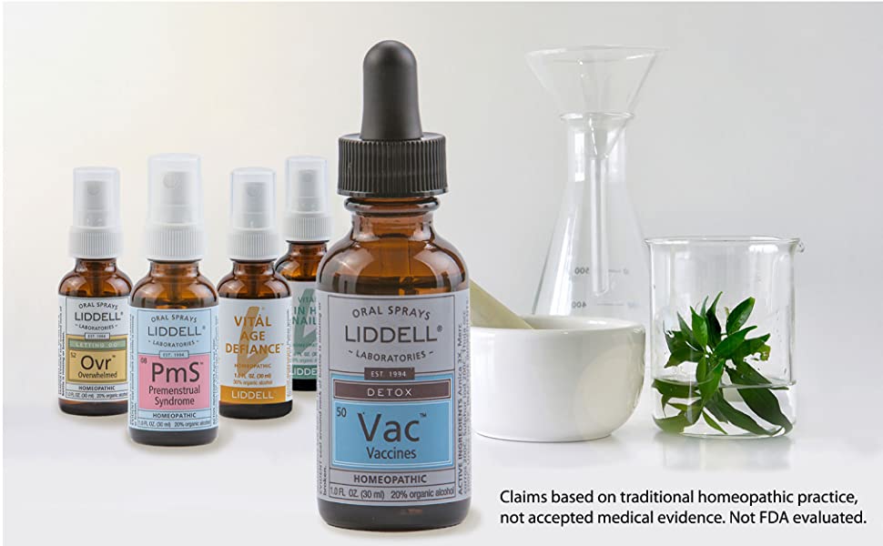 Liddell Homeopathic Vaccine Detox Spray - 1 Oz - Image 3